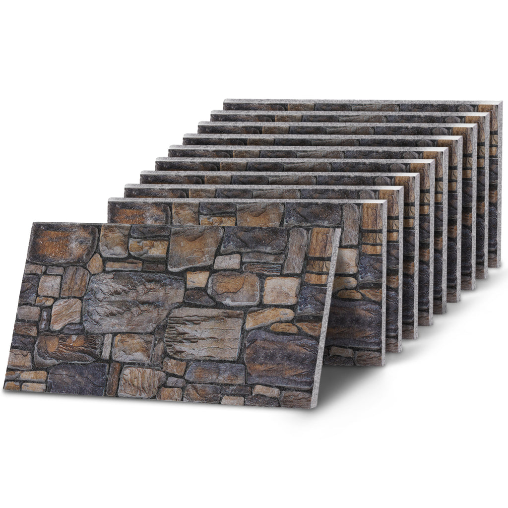 BUZTAS-115 | Cottage Dark Natural | Stone Effect