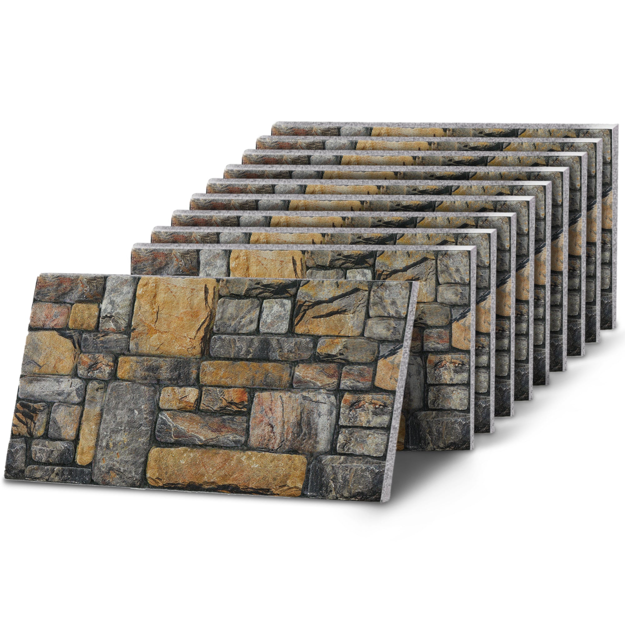 DOKTAS-108 | Fieldstone Golden Grey | Stone Effect