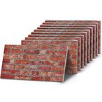 TAS-712 | Rustic Farmhouse Red | Brick Effect