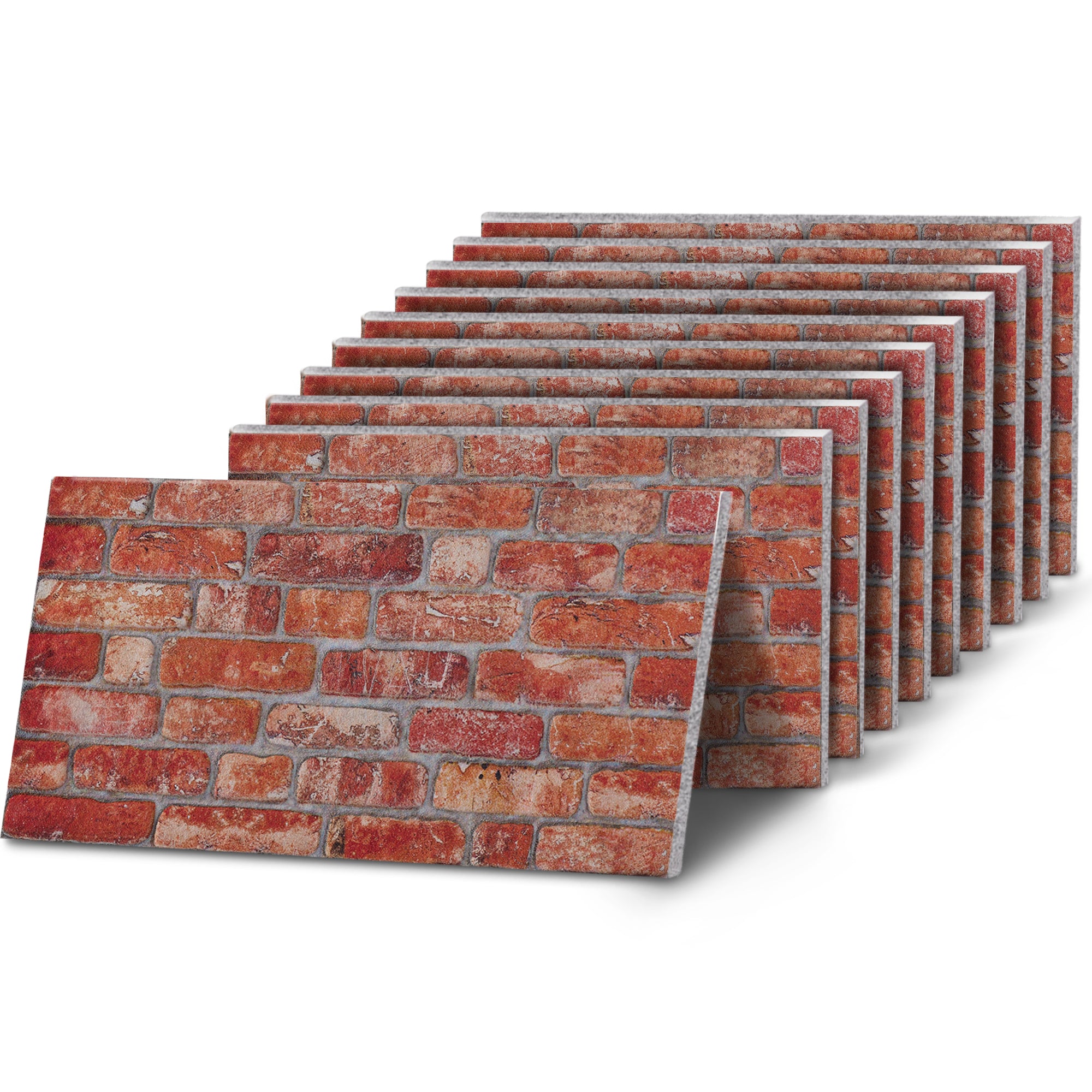 TAS-712 | Rustic Farmhouse Red | Brick Effect