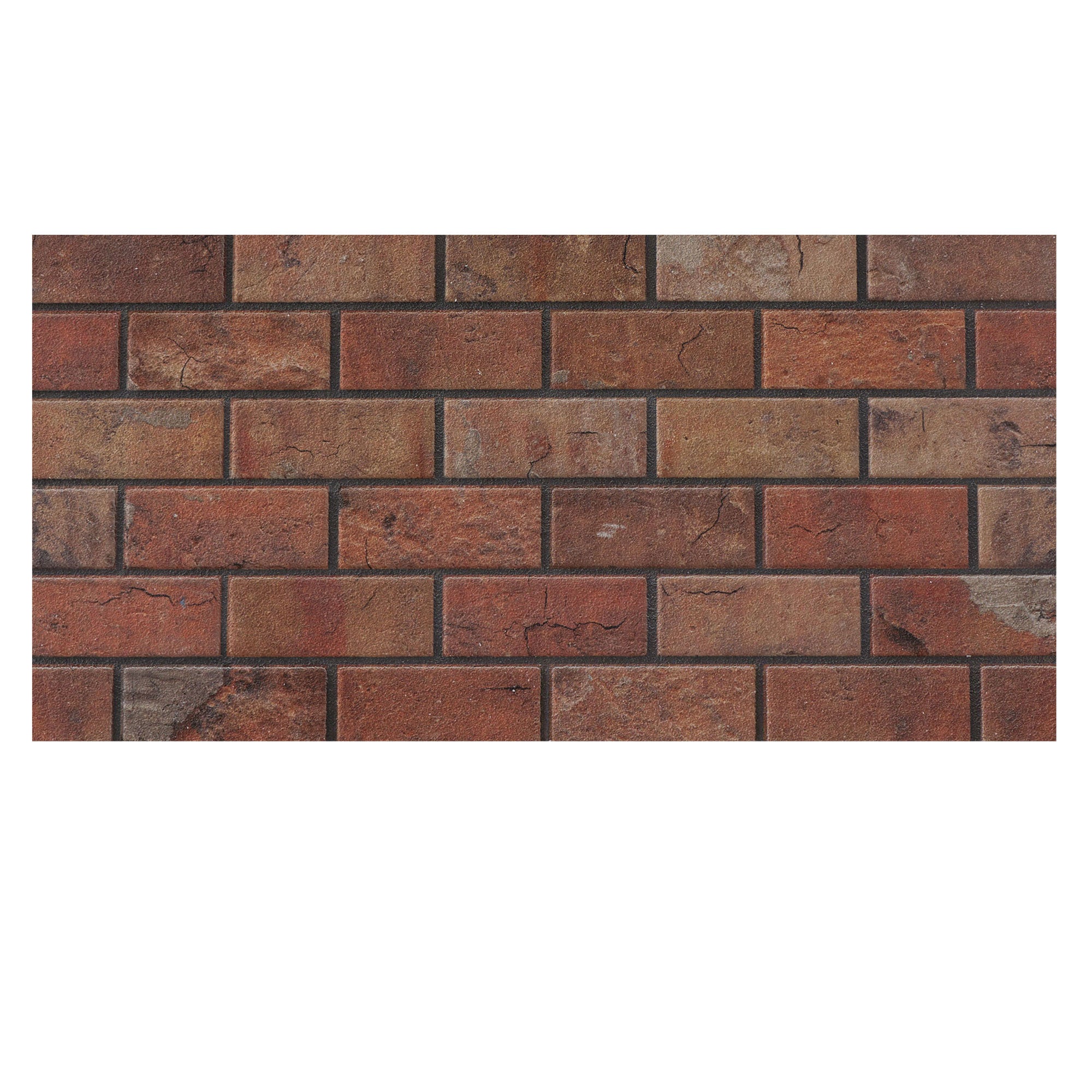 TUGLA-602 | Classic Warm Red | Brick Effect