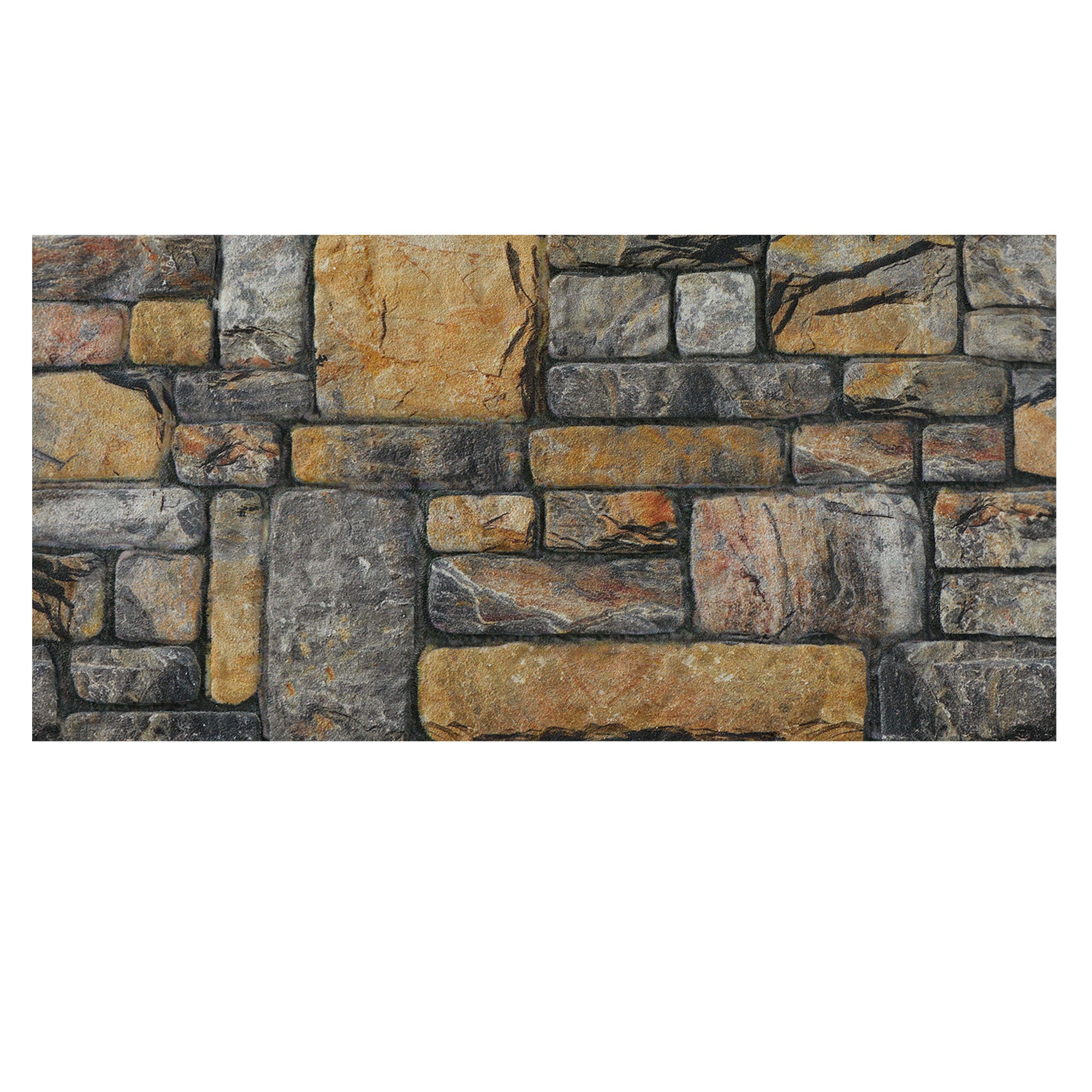 DOKTAS-108 | Fieldstone Golden Grey | Stone Effect