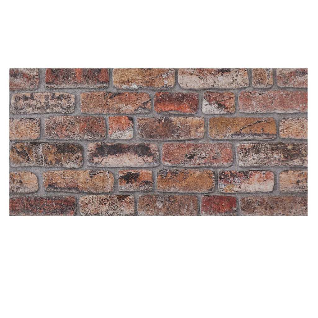 TAS-615 Rustic Weathered Brown brick effect wall panel, decorative 3D panel for indoor and outdoor use