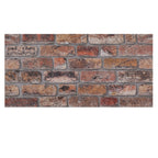 TAS-615 Rustic Weathered Brown brick effect wall panel, decorative 3D panel for indoor and outdoor use