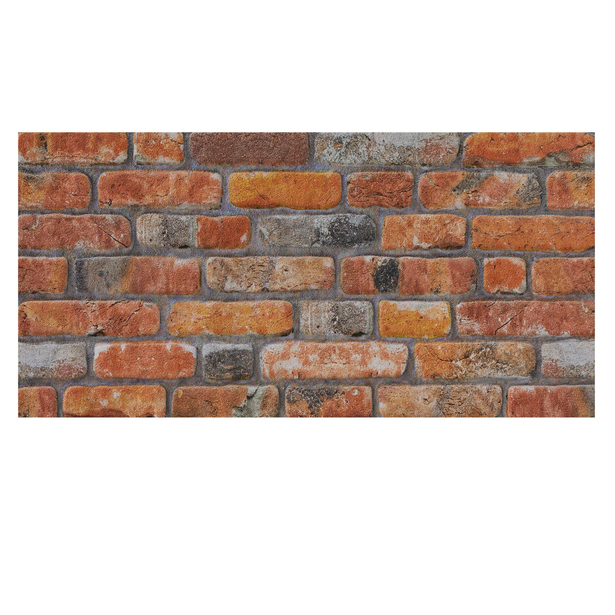 Rustic Urban Orange single panel sample