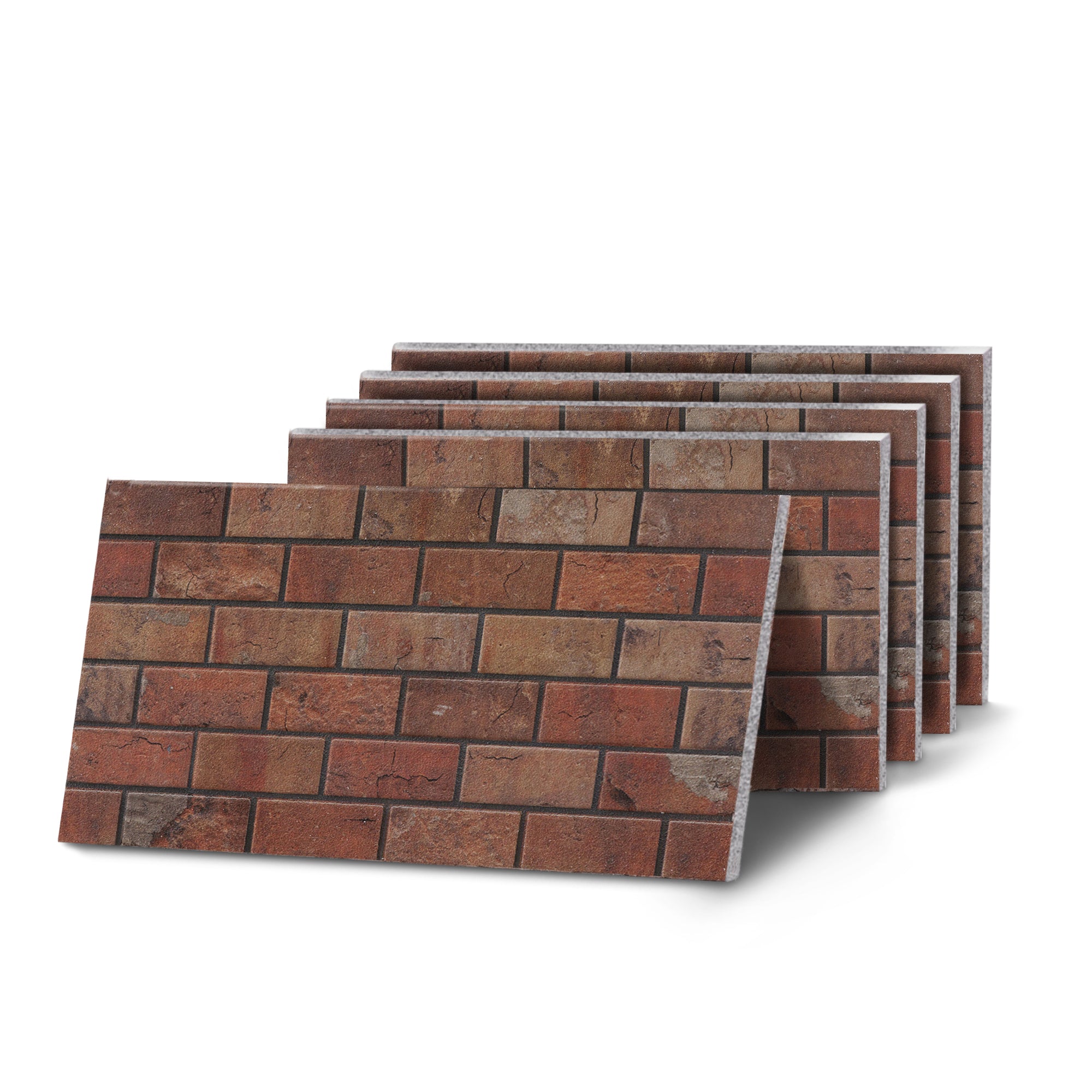 TUGLA-602 | Classic Warm Red | Brick Effect