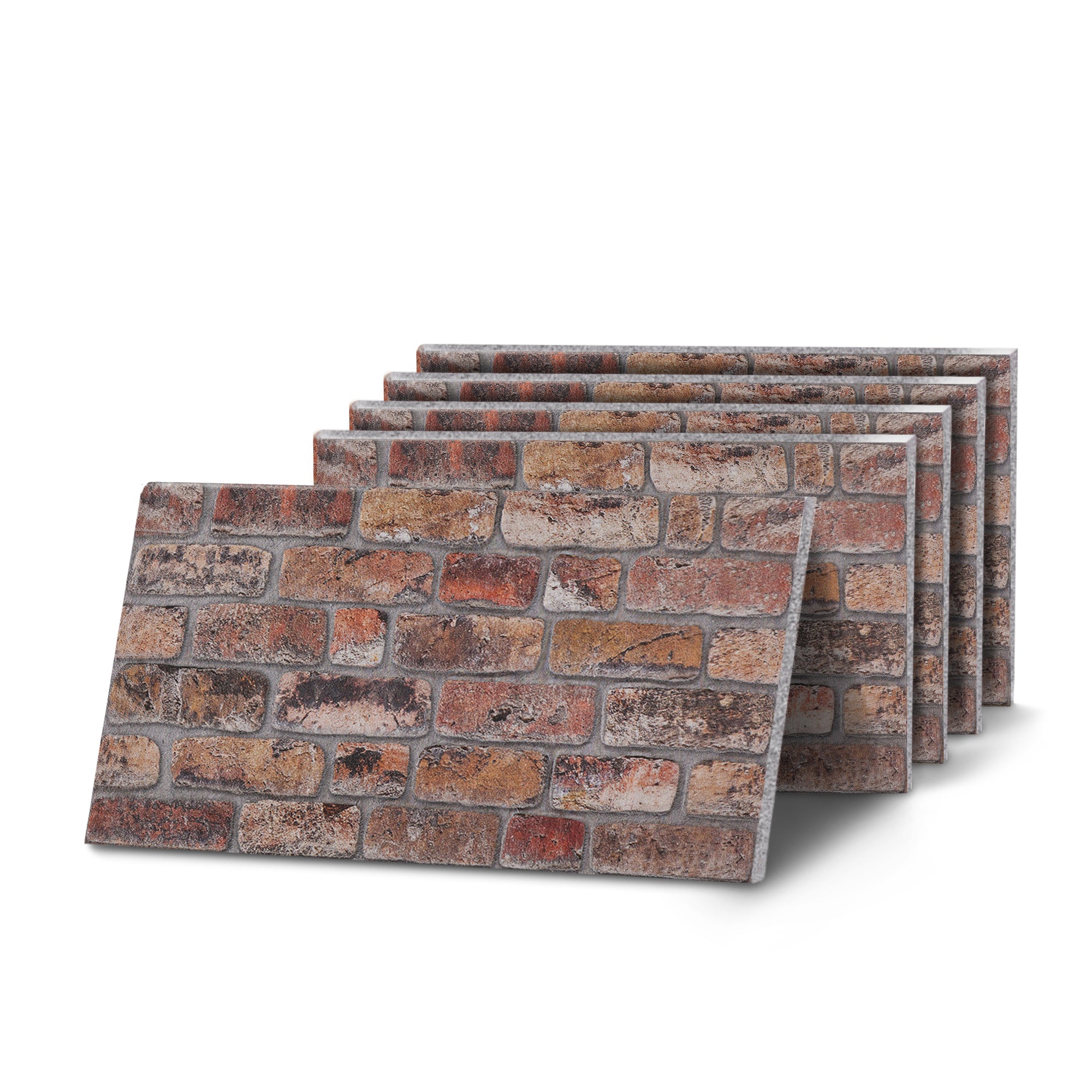TAS-615 | Rustic Weathered Brown | Brick Effect