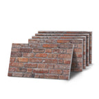 TAS-713 Rustic Reclaimed Red brick effect wall panel, decorative 3D panel for indoor and outdoor use