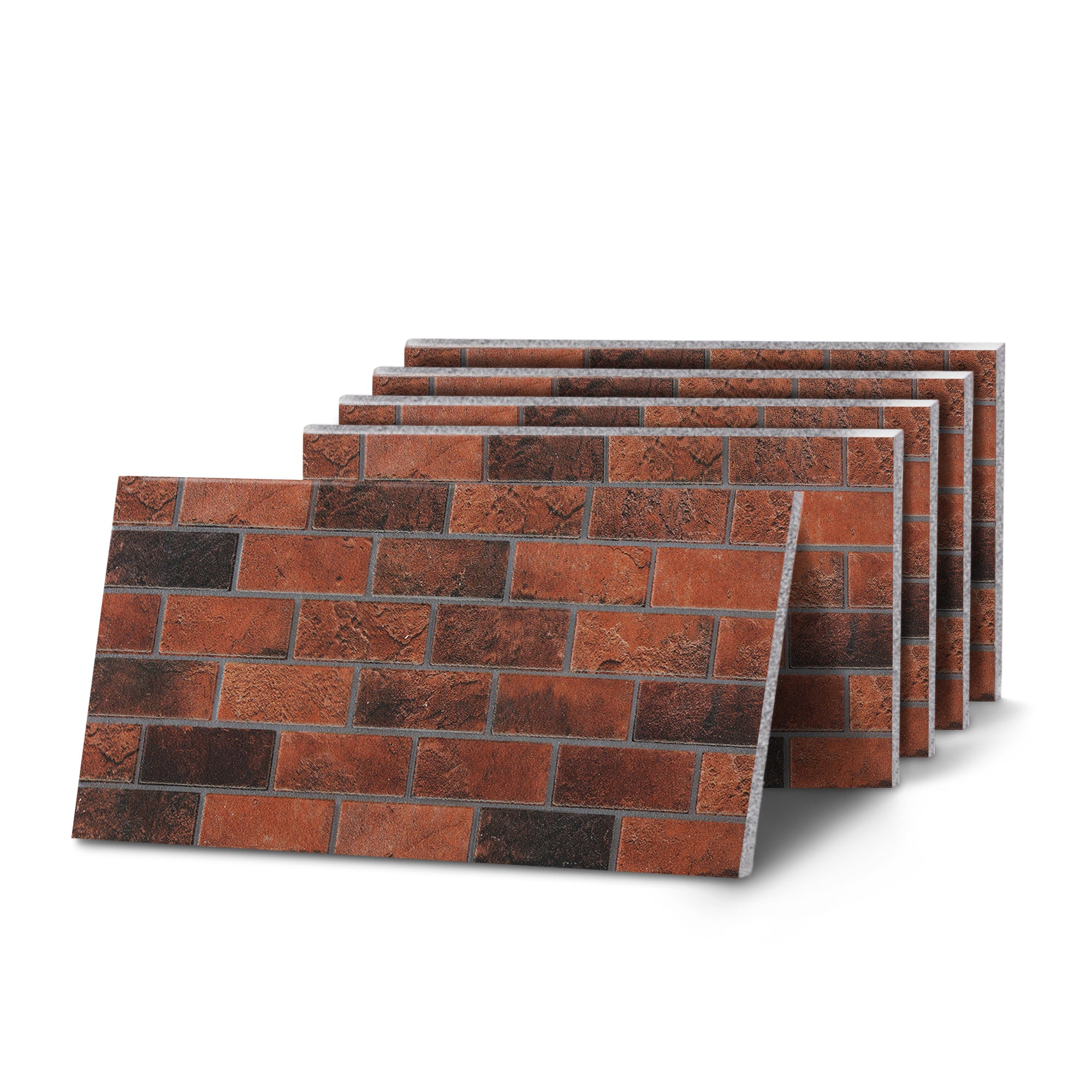 TUGLA-611 | Classic Dark Burgundy | Brick Effect