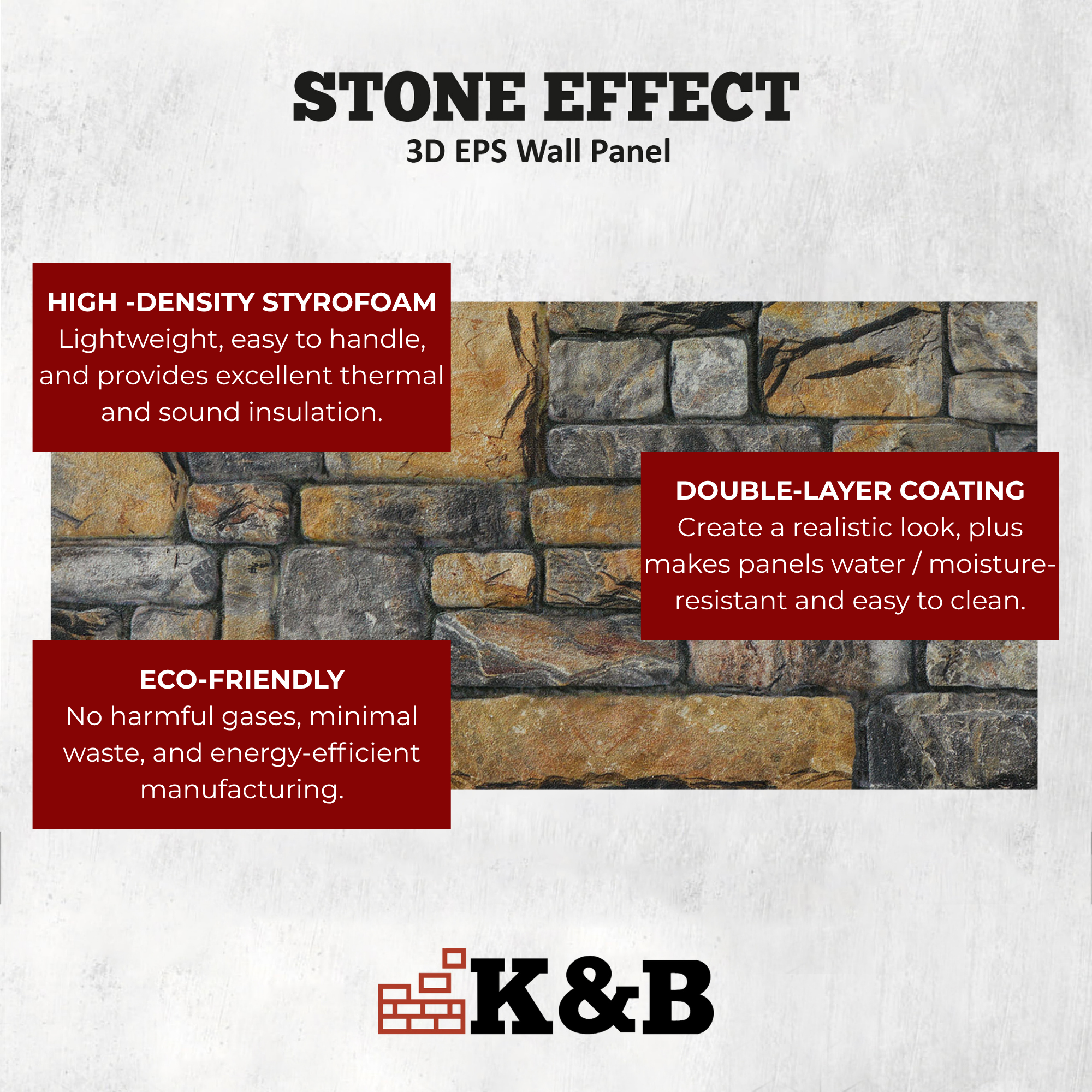 Fieldstone Golden Grey | Stone Effect | DOKTAS-108