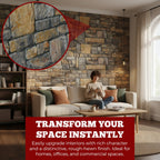 DOKTAS-108 | Fieldstone Golden Grey | Stone Effect