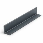 Graphite grey aluminium edge trim for brick, slate and stone effect wall panels, 25mm L-profile, powder-coated