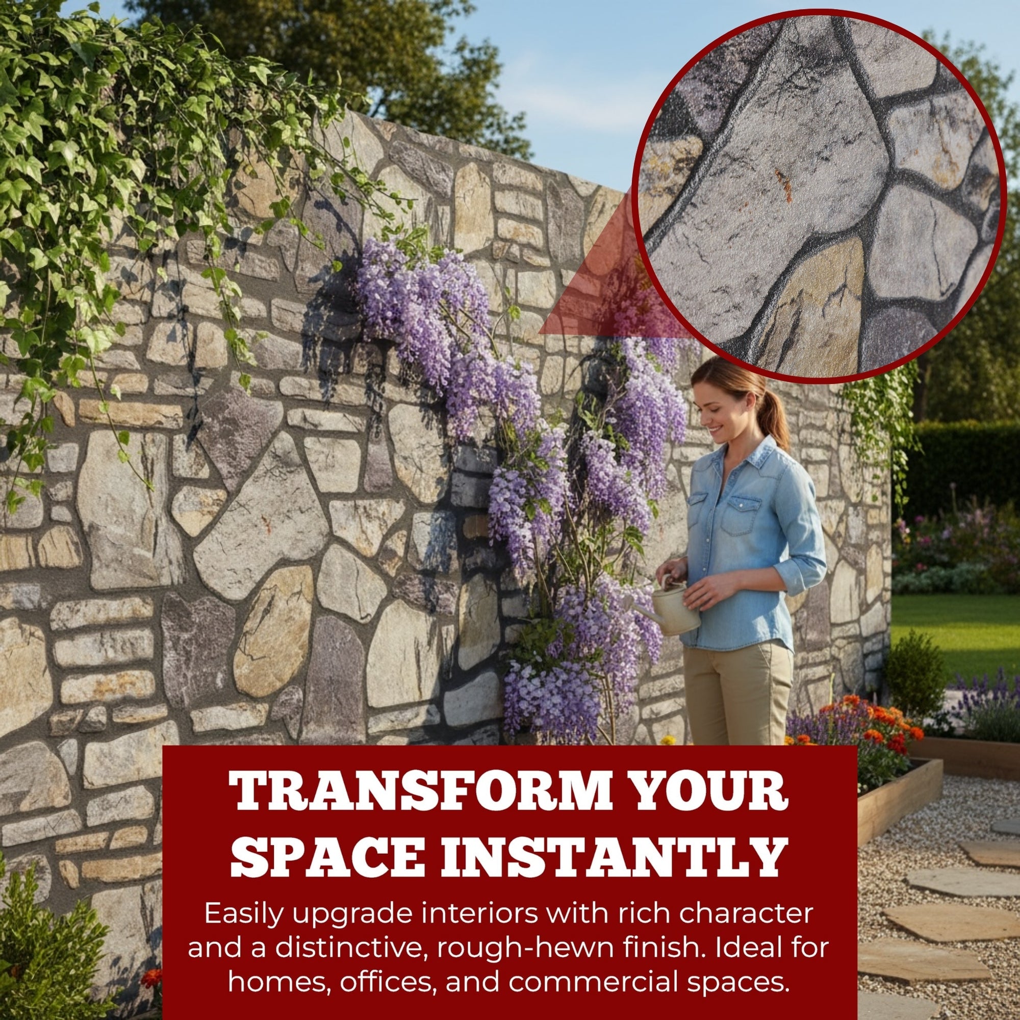 KARMA-102 | Cobblestone River Grey | Stone Effect