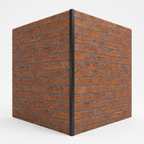 Midnight black aluminium edge trim for brick, slate and stone effect wall panels, 25mm L-profile, powder-coated