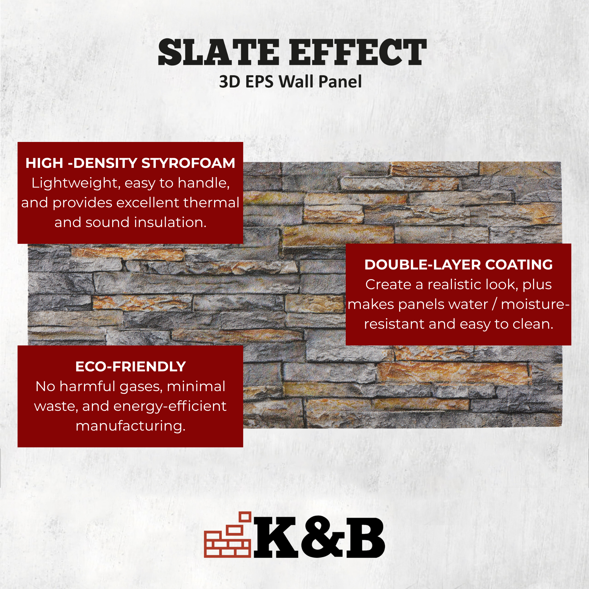 Weathered Grey | Slate Effect | OYTAS-102