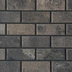 Classic Smoked Black | Brick Effect | TUGLA-616