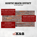 Rustic Reclaimed Red | Brick Effect | TAS-713
