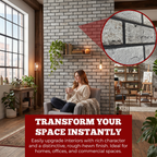 Classic Light Grey | Brick Effect | TUGLA-608 