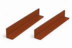 Classic Brick | K&B Professional Edge Trim | 25mm Aluminium L-Profile | 1 Meter