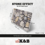 KARMA-102 | Cobblestone River Grey | Stone Effect
