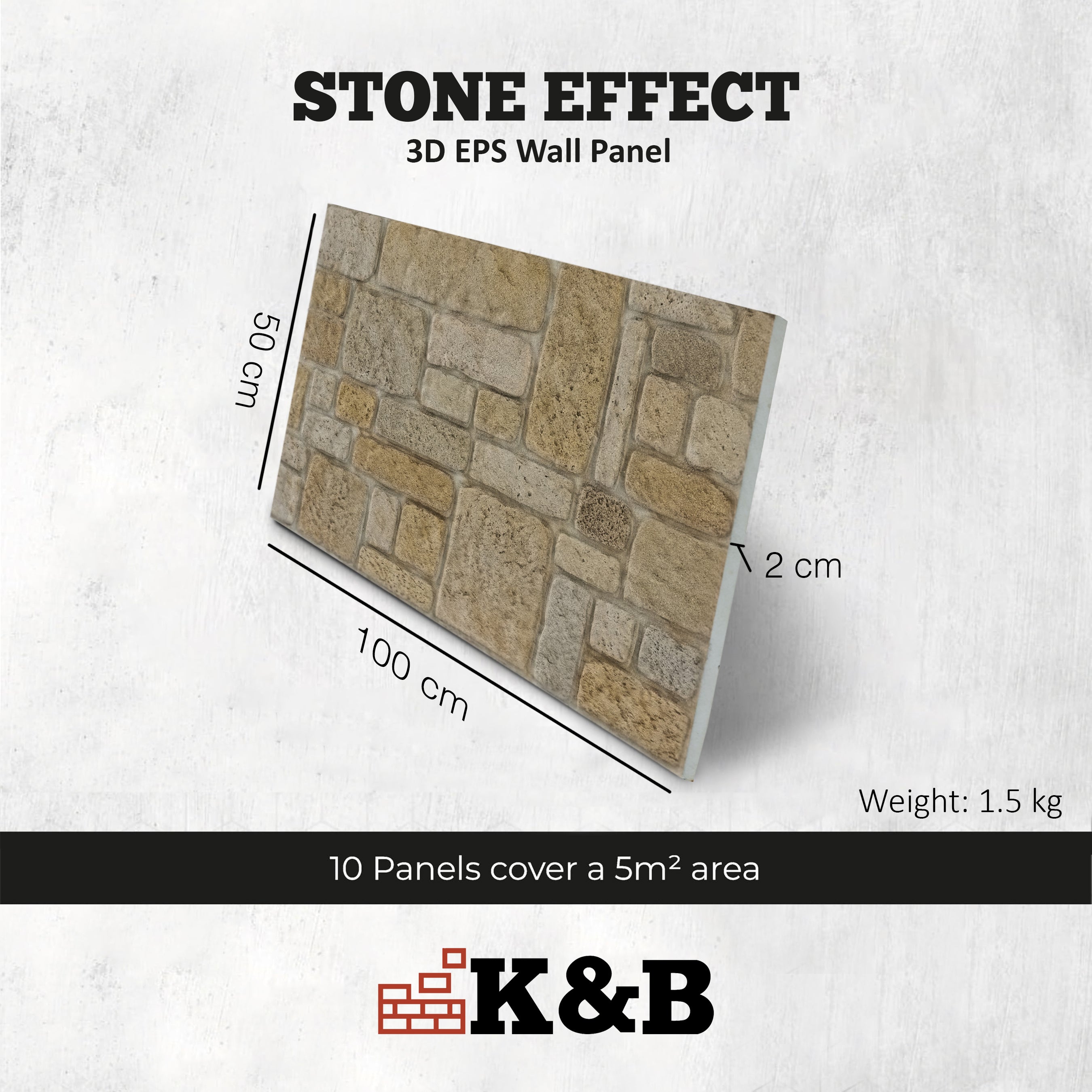 Cotswold Honey | Stone Effect | DOKTAS-112