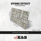 DOKTAS-107 | Fieldstone Light Natural | Stone Effect