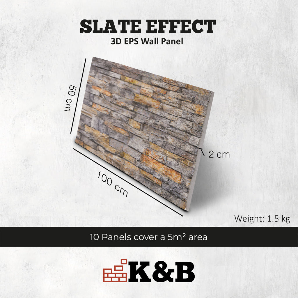 OYTAS-102 | Weathered Grey | Slate Effect