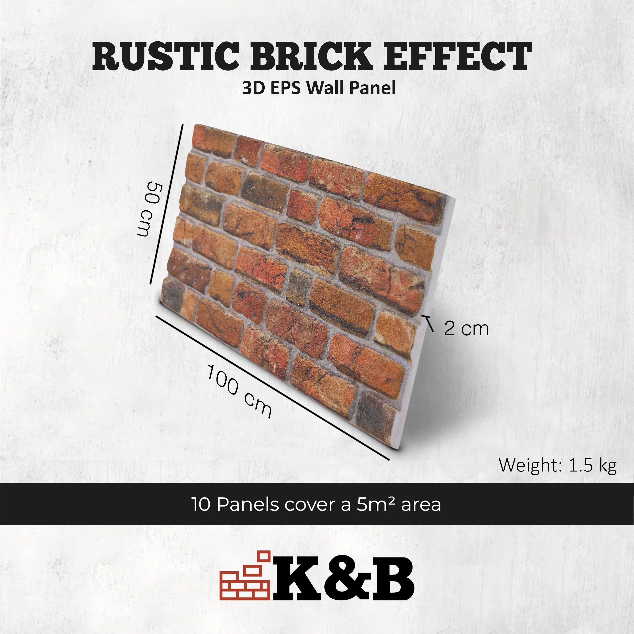 TAS-601 | Rustic Aged Amber | Brick Effect