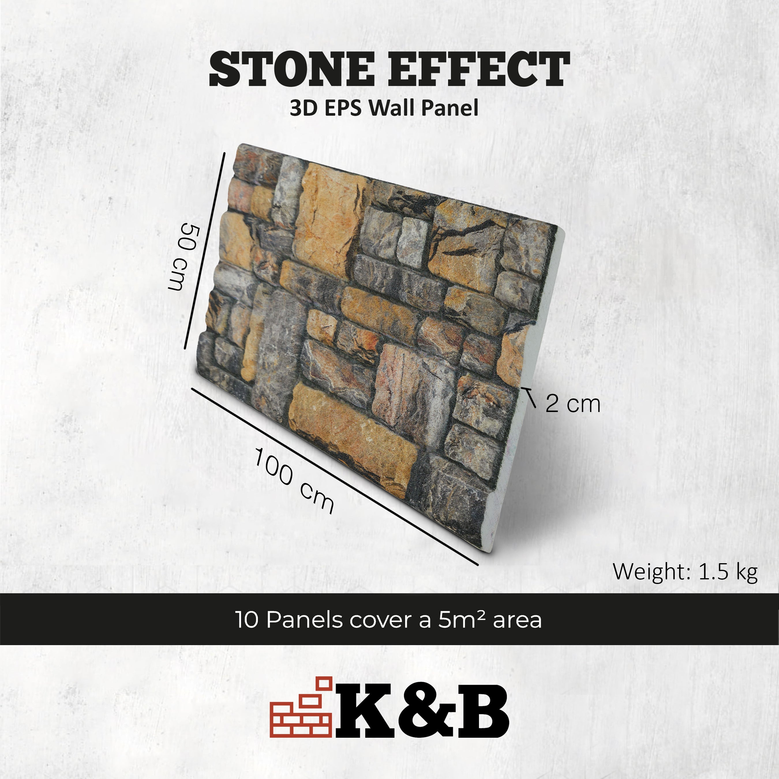 DOKTAS-108 | Fieldstone Golden Grey | Stone Effect