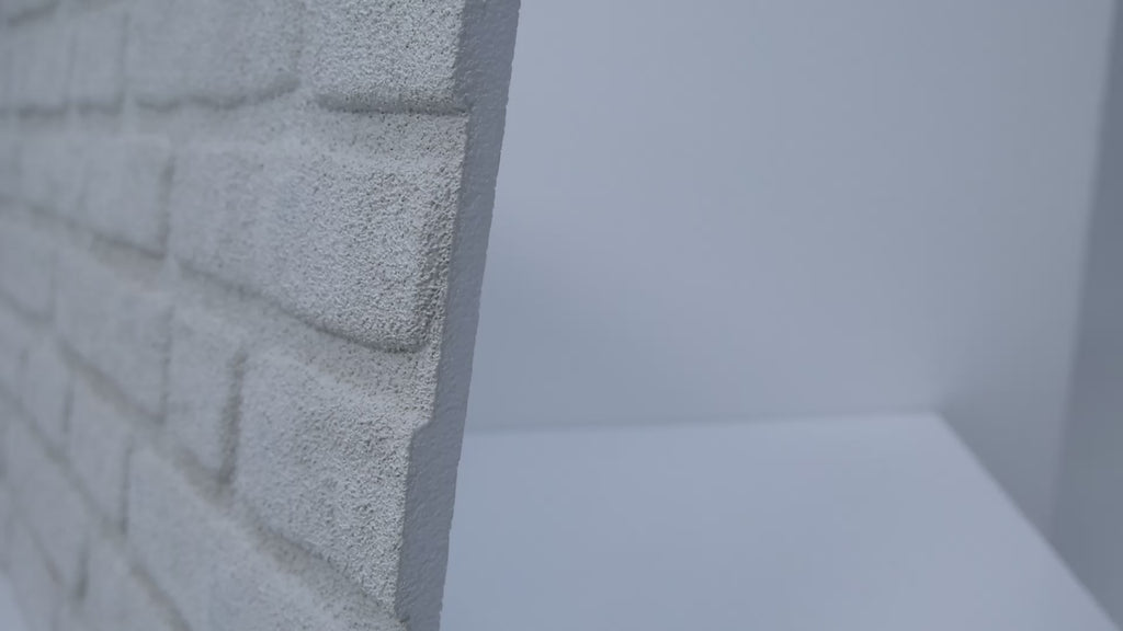 TAS-700 | Rustic White | Brick Effect
