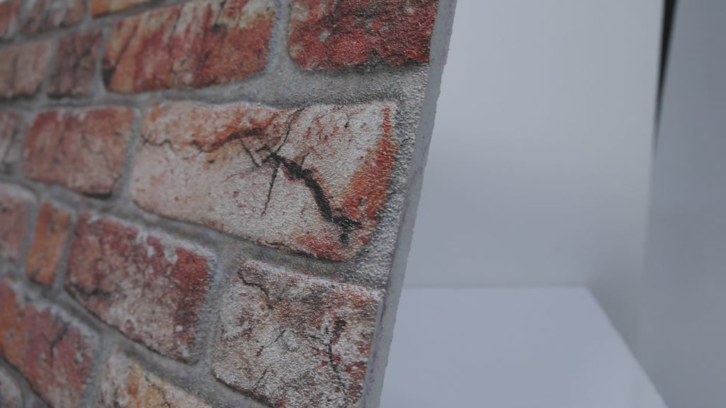 TAS-609 | Rustic Tuscan Red | Brick Effect