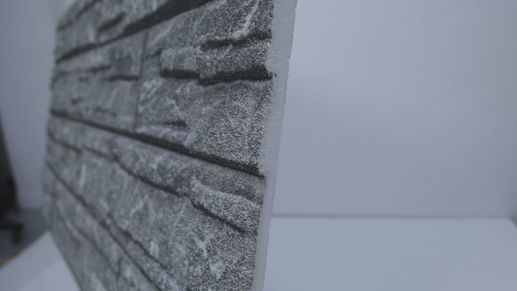 KESTAS-106 | Marble Grey Block | Slate Effect