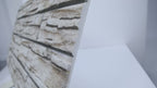 KESTAS-107 Ivory Block slate effect wall panel, decorative 3D panel for indoor and outdoor use