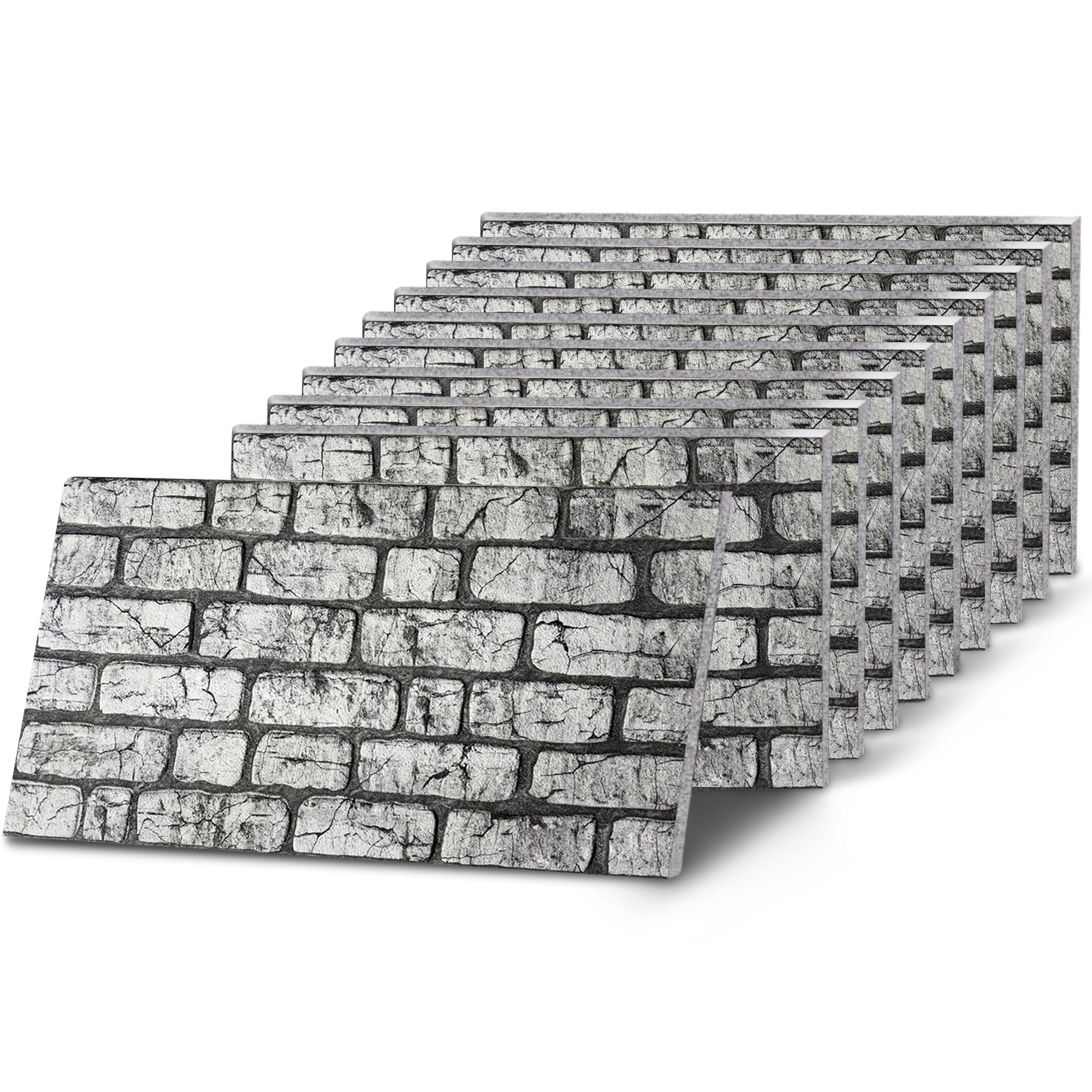 Rustic Antiqued Grey | Brick Effect | TAS-608  