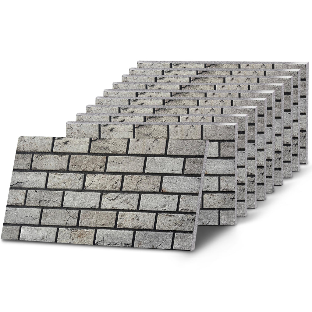 Classic Light Grey | Brick Effect | TUGLA-608 
