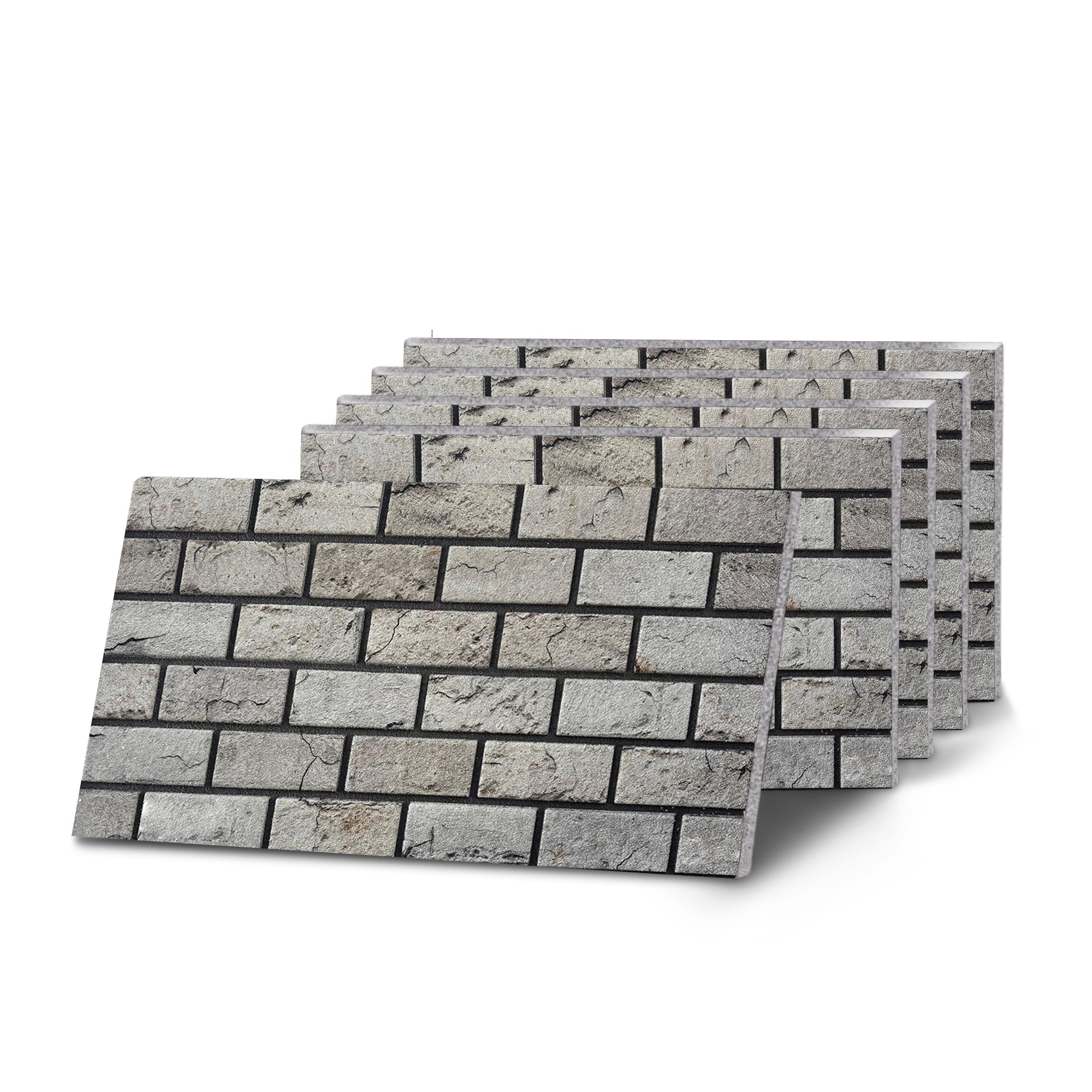 Classic Light Grey | Brick Effect | TUGLA-608