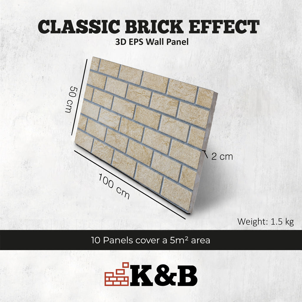 Classic Warm Red | Brick Effect | TUGLA-602 